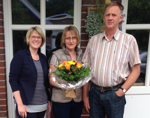 Foto (v. links): Kirsten Lüschen, Alice u. Heinrich Ubben