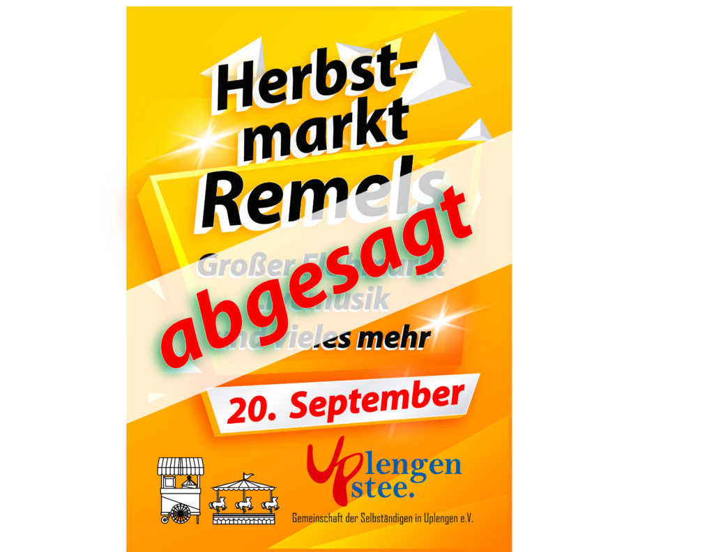 Absage Herbstmarkt Corona
